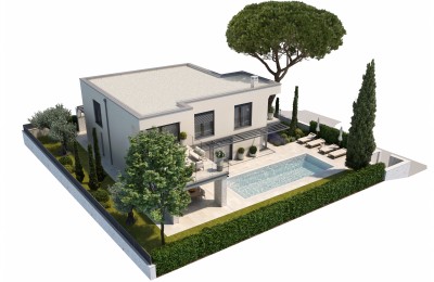 Luksuzna vila s bazenom 250 m od mora u Novigradu