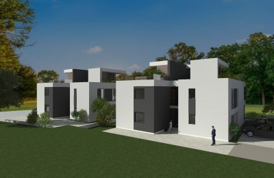 Wohnung mit Dachterrasse und Meerblick - Tar (Vabriga) Z2-S4